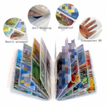 pokemon Card Folder, 4-Pocket Card Collector Box, Album Holder, Fits Up To 240 Cards Of Various Types - Multicolor - View 8