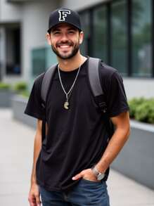 1PC Unisex A-Z Letter Embroidery Baseball Caps Outdoor Sport Adjustable Casual Hats Sunscreen Hat