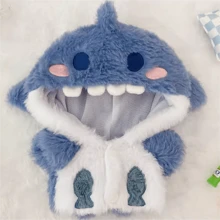 Set geschikt voor 20cm speelgoed, poppenkleding, haaienpoppenkleding zonder attributen voor poppen, alleen kleding verkopen en geen poppen, poppen worden weergegeven als modeleffecten