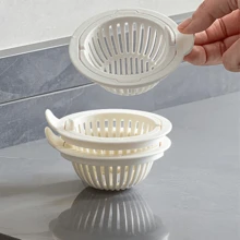 1P 厨房水槽过滤器 - 下水道堵塞 - 水槽 - 排水篮滤水器 - 白色 - 查看 5