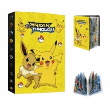 pokemon Card Folder, 4-Pocket Card Collector Box, Album Holder, Fits Up To 240 Cards Of Various Types - Multicolor - View 7