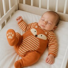 Nika Baby Macacão para bebê raposinha pata