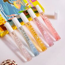 5 modelli/scatola di atomizzatore digitale, 10ml/pezzo di confezione di fragranza senza alcool, fragranza elegante, fresca ed elegante, fresca e duratura, il piccolo packaging è facile da trasportare, per viaggiare, lavorare, appuntamenti, la scelta più appropriata per i regali