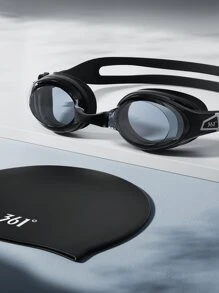 361degree 361° Swimming Goggles, Multiple Colors To Choose From, Slip-Resistant Strap Ends, Easy Adjustment, High-Definition Lenses, Waterproof & Anti-Fog, Side Decorative Buckle, Refined Details Design