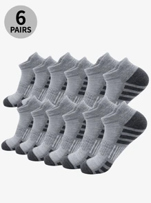 15/10/9/1 pares de calcetines unisex, calcetines deportivos, calcetines de moda, calcetines cortos blancos/negros/grises, de unicolor y estilo simple, adecuados para uso casual diario