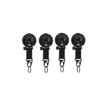 野外车载帐篷吸盘重型户外天篷配件，配有强力吸盘攀爬扣，可重复使用