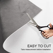 33-50SQFT Automotive Suede Headliner Fabric With 1/6" Foam Backed, Soft Trimmable Car Roof Repair Replacement Suede Fabric For Car Truck RV SUV Upholstery Fabric Interior Decor - 灰色 - 查看 7