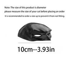 1 pieza Máscara de cabeza de gato impresa en 3D, hecha de material PLA de alta calidad, máscara clásica de cara de gato para Halloween, Navidad, Pascua, Acción de Gracias - Máscara de disfraz de animal para cosplay