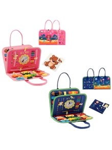 Busy Board Montessori Speelgoed Voor Meisjes & Jongens Cadeaus, Sensorisch Speelgoed, Educatief Reis Speelgoed, Peuteractiviteiten Voor Het Leren Van Fijne Motoriek, Peuterbord Leeftijden Educatief Speelgoed