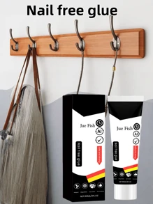 Jue-Fish Powerful No-Nail Adhesive; Powerful Adhesive; DIY Decoration Tools; Home Wood Ceramic Quick-Drying Adhesive; Household