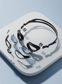 361degree 361° Swimming Goggles, Multiple Colors To Choose From, Slip-Resistant Strap Ends, Easy Adjustment, High-Definition Lenses, Waterproof & Anti-Fog, Side Decorative Buckle, Refined Details Design