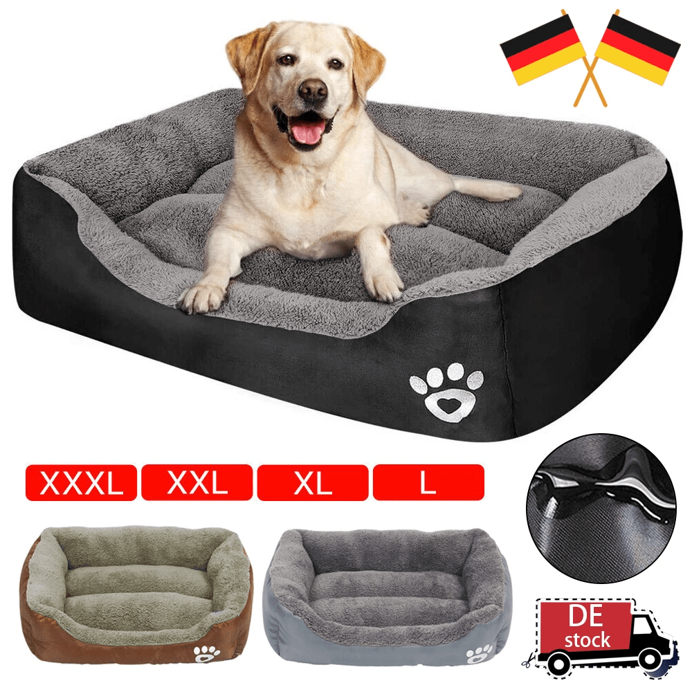 1 Stück Schlafplatz Hundebett, verdicktes Haustierbett, geeignet für große, mittlere und kleine Katzen und Hunde, warme Innen-Schlafmatte für alle Jahreszeiten