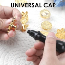 20 套蜡封印章套装，蜡封印章，复古经典封蜡印章头，带木柄，适用于派对婚礼邀请卡信封礼品包装信函（20 种图案），返校，学校用品 - 24 件 - 查看 5