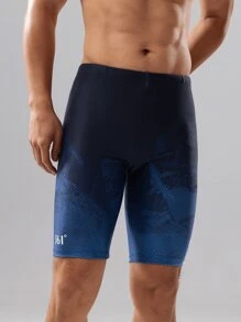 361degree 361° New Men's Professional Competitive 5-Inch Swimming Trunks, Floral Print, Bright Color Accents, Showcasing Quality And Design, Discreet Coverage, Adjustable Inner Drawstring, Suitable For Swimming, Surfing, Water Sports, Multi-Occasion Wear, All-Season