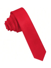 1 Stück Damen Einfarbige Krawatte, Damen Business Lässig Krawatte, modisch und vielseitig, geeignet für den täglichen Gebrauch, lässige Krawatte für Uniformen, Hemden, Anzüge - Verschiedenfarbig - Übersicht 5