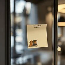 4pcs Funny & Cute Animal Sticky Notes 3x3 Inch 50 Sheets Funny Office Note Pads Adhesive Funny Sticky Notes For School Office Home Supplies Students Teachers Gift, School Supplies,Back To School - A - View 8