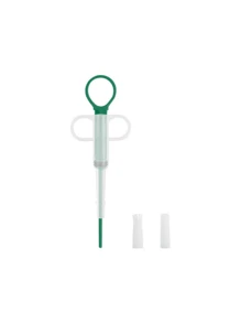 1/2/5pcs,Pet Medicine Feeder, Pet Medicine Tablet Syringe, Soft-Tip Dual-Purpose Feeder, Pill Shooter, Double-Needle Feeding Dispenser Tool Pet Medicine Feeder, Pet Medicine Tablet Syringe, Soft-Tip Dual-Purpose Feeder, Pill Shooter, Double-Needle Feeding Dispenser Tool(Two Colors Of The Green Drug Feeder (Dark Green And Light Green) Will Be Randomly Distributed)