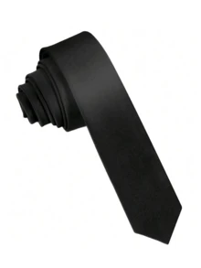 1 Stück Damen Einfarbige Krawatte, Damen Business Lässig Krawatte, modisch und vielseitig, geeignet für den täglichen Gebrauch, lässige Krawatte für Uniformen, Hemden, Anzüge - Verschiedenfarbig - Übersicht 14