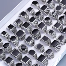 10/20pcs/Pack Retro Punk Style Owl & Snake Rings, Fashion Animal Shape Finger Rings, Jewelry Gift For Party & Holiday