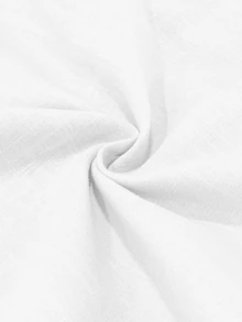 男士纯色休闲短袖衬衫 - 舒适透气，适合工作场合，时尚设计