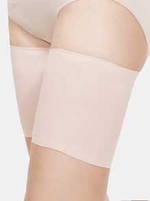 2Pcs Women Anti Chafing Thigh Bands Band High Elastic Silica Gel Anti-Friction Protection Leg Warmer Anti Hooks Thigh Bandages
