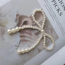 Juego de 10 piezas/5 piezas - Decoración de lazos con perlas falsas, suministros para fiestas con cuentas, accesorios de instalación para floristerías y tiendas de flores, decoración DIY para fiestas y florales, decoración de pasteles con lazos de perlas, decoración de lazos, cuentas y flores para guirnaldas. El conjunto de decoración romántica para pasteles es adecuado para cumpleaños, aniversarios, bodas, decoración festiva y regalos para buenos amigos. - Multicolor - Ver 4