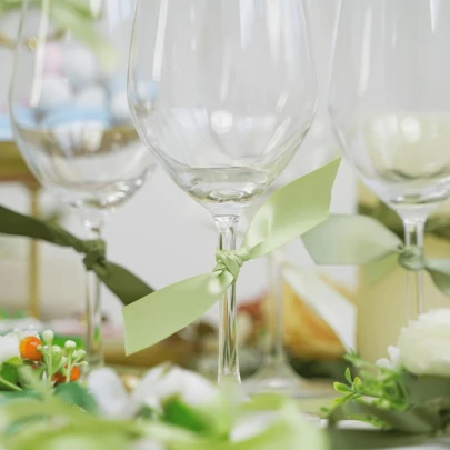 4 件/1 件礼品包装缎带，2 厘米宽 25 米长，适用于婚礼请柬、花束、礼品包装、DIY 工艺品、活动装饰、节日装饰、房间装饰、办公室装饰、主题派对、生日礼物包装、派对装饰蝴蝶结（批量生产可能会有色差，请谅解）