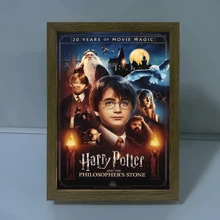 WB 1PC Harry Potter Vintage Posters Vintage Room Home Bar Cafe Decor Kawaii Room Decor Wall Art Painting Study Room Wall Decor Nordic Home Decor Wall Decor Movie Figures Home Decoration Painting Wall Art Bedroom Cartoons Decor Wallpaper Wall Bedroom Decoration - Frameless
