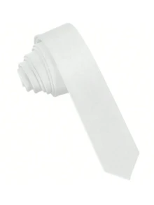1 Stück Damen Einfarbige Krawatte, Damen Business Lässig Krawatte, modisch und vielseitig, geeignet für den täglichen Gebrauch, lässige Krawatte für Uniformen, Hemden, Anzüge - Verschiedenfarbig - Übersicht 2