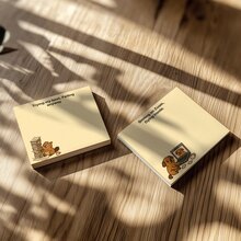 4pcs Funny & Cute Animal Sticky Notes 3x3 Inch 50 Sheets Funny Office Note Pads Adhesive Funny Sticky Notes For School Office Home Supplies Students Teachers Gift, School Supplies,Back To School - A - View 2