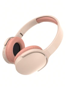 GENAI Wireless Headphones Over Ear, With Microphone, HiFi Stereo Foldable Lightweight Headset, Volume Control Stereo 3.5mm Wire Headset For Deep Bass For Home Office Cellphone PC Ect.