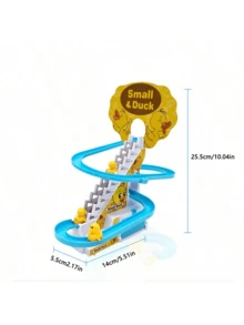 1 件 - 玩具鸭爬楼梯 - 轨道玩具 - 儿童趣味音乐玩具 - 生日礼物 - 复活节礼物 - 圣诞节礼物 - 万圣节礼物 - 完美礼物 - 礼物