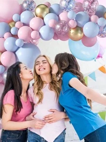 1/2 Sets Ballon Bogen Set, bruchsicher und einfach zusammenzubauen, geeignet für Begrüßungsfeiern, Geburtstage, Hochzeiten und Feiertags-Dekorationen