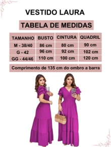 Women's Long Dress With Ruffle Sleeves Bridesmaid Wedding Party Graduation Evangelical Skirt With 3 Maria - 玫瑰紅 - 查看 2