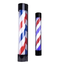 Caramelo de Barberia Giratorio Peluqueria 90cm 15cm decoración tradicional diseño vintage y llamativo para negocios - Tipo de Enchufe A USA (110-127V) - Ver 2