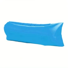 1pc Air Lazy Inflatable Sofa Bag Portable Camping Sofa Mattress Music Festival Recliner Inflatable Lazy Sofa With Handbag, Portable Waterproof And Leak-Proof Beach Chair, Inflatable Sofa Chair, Suitable For Outdoor Camping, Travel, Hiking, Swimming Pool, Beach Party
