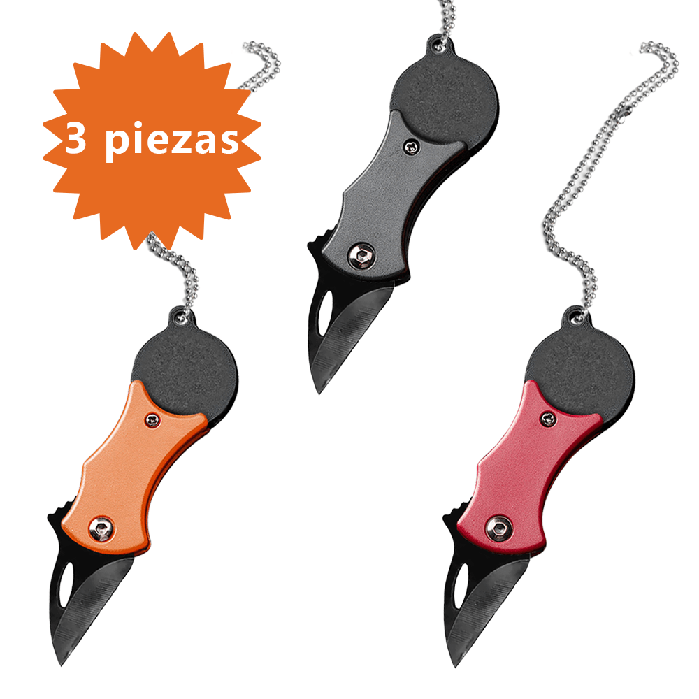 [Ultimate Folding Knife] 3pcs Ultimate Outdoor Folding Multi-Purpose Knife | Versatile Survival, Camping, Steak, Fruit, Meat, And Kitchen Knife With Ergonomic Handle And Sharp Blade - Suitable For Adventure, Household, And Daily Use