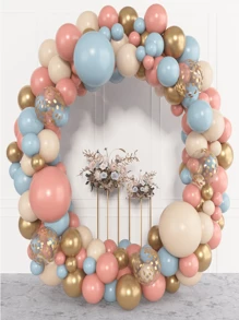 1/2 Sets Ballon Bogen Set, bruchsicher und einfach zusammenzubauen, geeignet für Begrüßungsfeiern, Geburtstage, Hochzeiten und Feiertags-Dekorationen