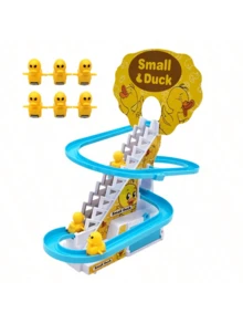 1 件 - 玩具鸭爬楼梯 - 轨道玩具 - 儿童趣味音乐玩具 - 生日礼物 - 复活节礼物 - 圣诞节礼物 - 万圣节礼物 - 完美礼物 - 礼物