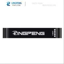 Ein Widerstandsband Fitness Yoga TPE Spannungsband Sport Elastikband Spannseil Spannungsring Pink Abteilung Yoga Spannungsring Stretch Hüft dünner Hüftring Fitness Mini-förmiger Spannungsring Fitnessstudio Zubehör