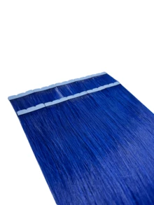 迷你接发胶带 真人发 隐形 12-24 英寸 14 种颜色可选 女士接发胶带