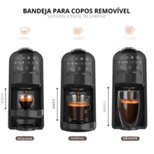 Automatic 3-In-1 Multi-Beverage Electric Coffee Maker With Capsules - View 7