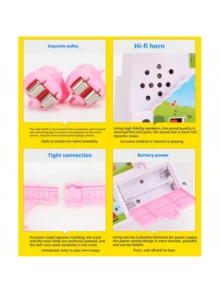 1 件 - 玩具鸭爬楼梯 - 轨道玩具 - 儿童趣味音乐玩具 - 生日礼物 - 复活节礼物 - 圣诞节礼物 - 万圣节礼物 - 完美礼物 - 礼物