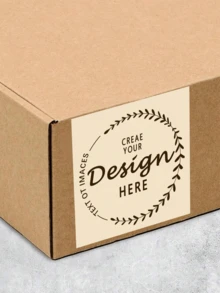 24-1000pcs Customized Labels - Waterproof Stickers With Any Design, Image, Logo, Text, Personalized Thank You Labels, Company Logo, 100pcs Labels, Seals, No Iron - Square - View 5