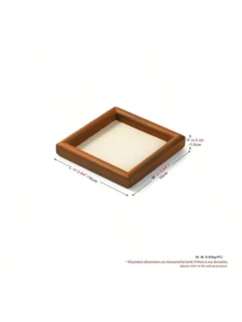 Oirlv 1件复古实木珠宝戒指首饰展示收纳盒托盘架耳环首饰收纳盒展示柜抽屉 - 實木盤 - 查看 16