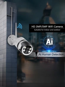Yoosee 1080p Outdoor WiFi IP Camera Waterproof IP66 - trắng - Xem 2