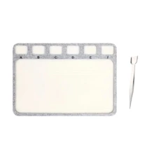 KLONKEE 串珠垫，柔软稳定，厘米刻度，独立网格，方便实用，适合DIY珠宝制作和串珠 - 彩色 - 查看 16