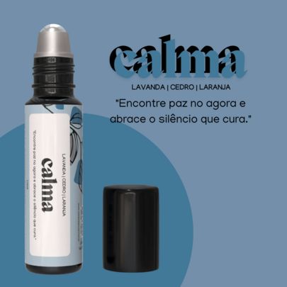 Roll On Blend Calma Óleos Essenciais Uom 10ml