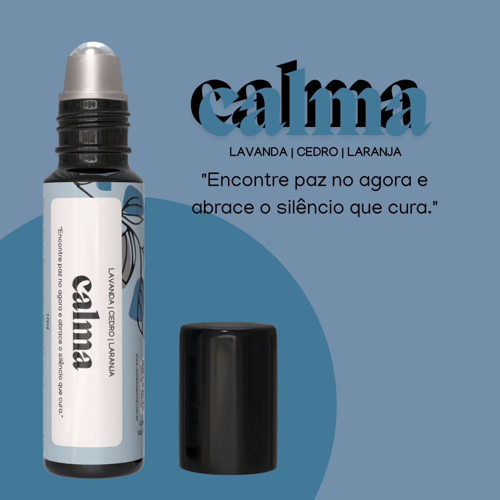 Roll On Blend Calma Óleos Essenciais Uom 10ml