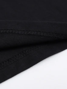 Skull Cross Wings Y2K Goth Alt Grunge Gothic Emo Aesthetic T-Shirt Gift For Son Gift For Engineers,Funny Graphic T Shirts,Vintage T Shirts,100 Percent Cotton T Shirt,Oversize,S-XXXL - Black - View 2